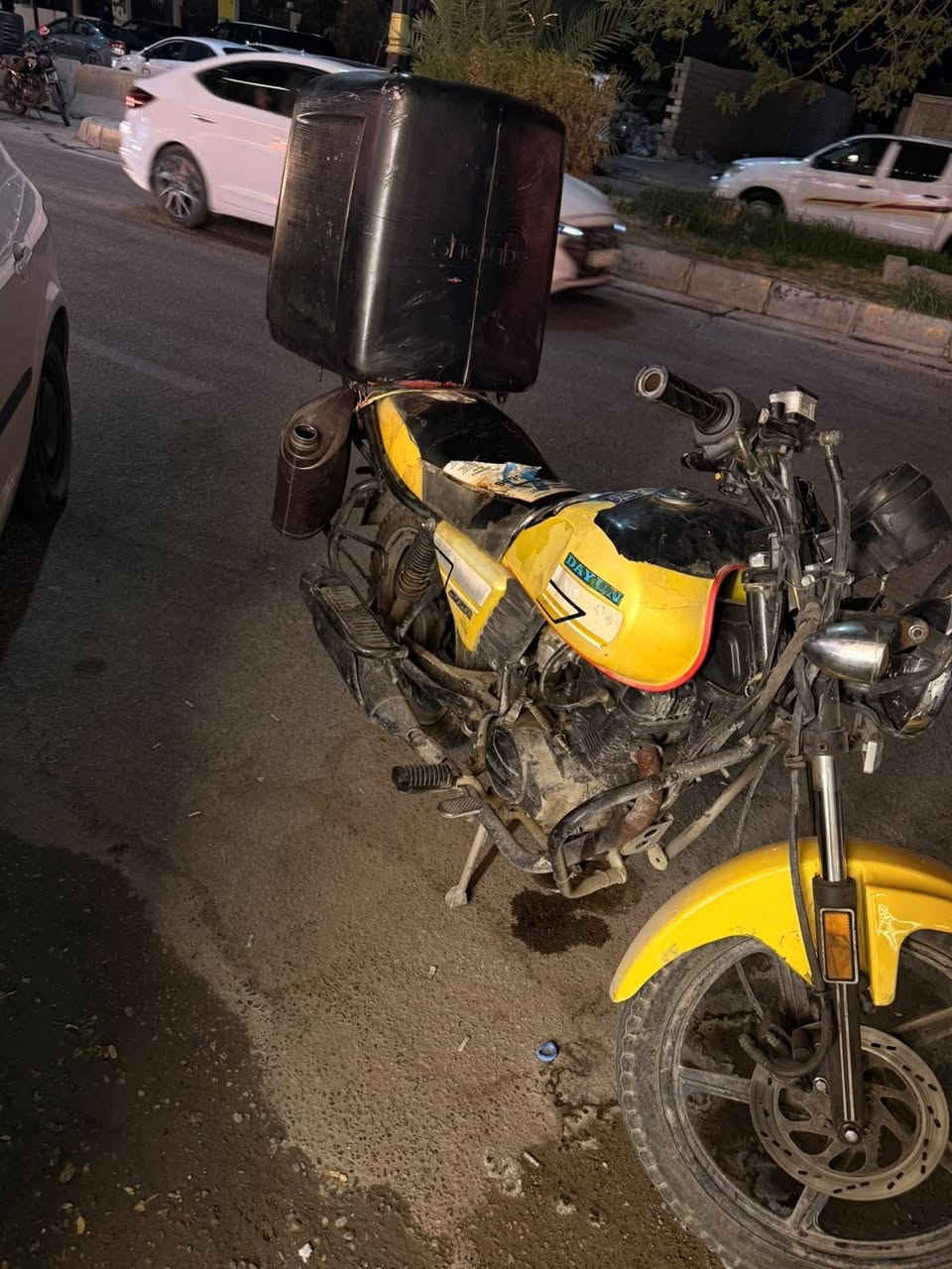 السلام عليكم دراجه دايوان للبيع موديل 22 السعر مناسب هذا الرقم اللي يحب يتواصل ***********
