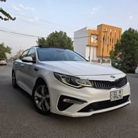 كيا اوبتيما 2019  وارد امريكي  فول مواصفات  ما عدا البصمه  حادث جاملغ ...