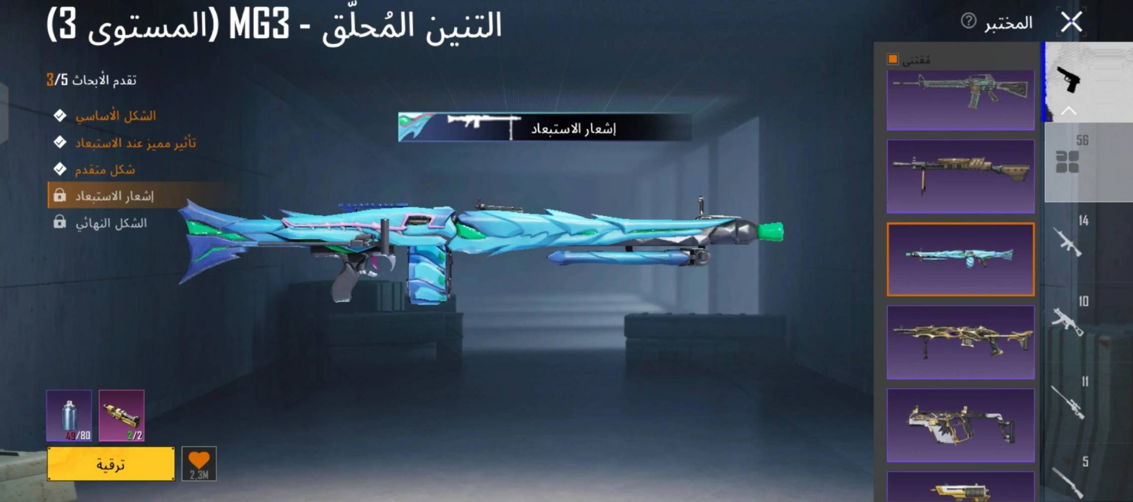 الأنبار الفلوجة • مستوى ٦٩ • سكنات نادرة