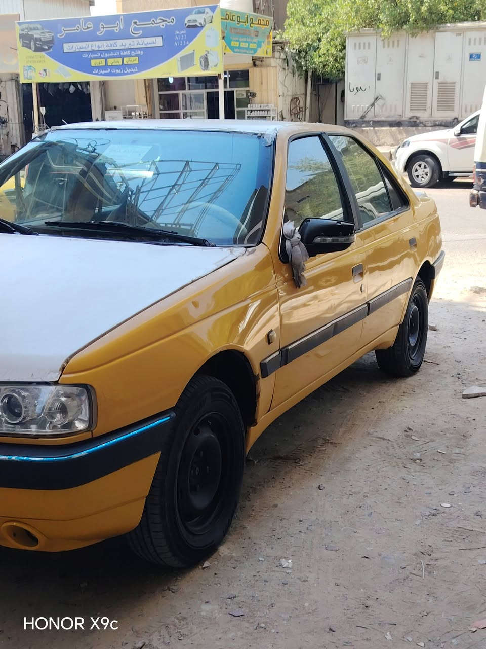 السلام عليكم سياره بيجوو 405 موديل 16 تبريد شغال كير محرك شرط هيئه وضريبه مصفره مداور ثاني يوم رقم انكليزي مثنئ مكان السماوه تخم تاير جديد ي استفسار ***********

نص مكتوب في الصور:
- HONOR X9c
