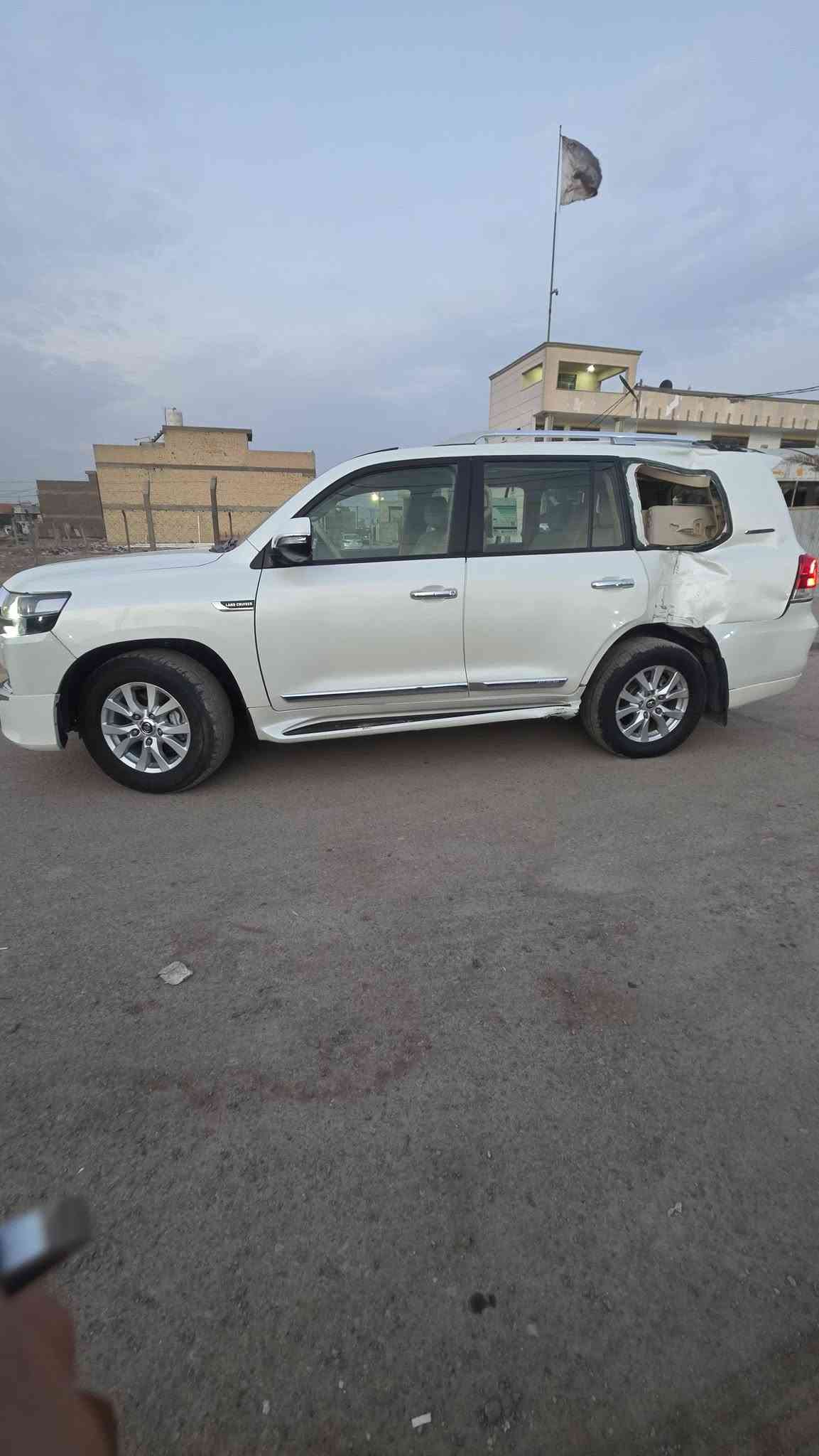 لاندكروز • ٢٠١٦ • حادث