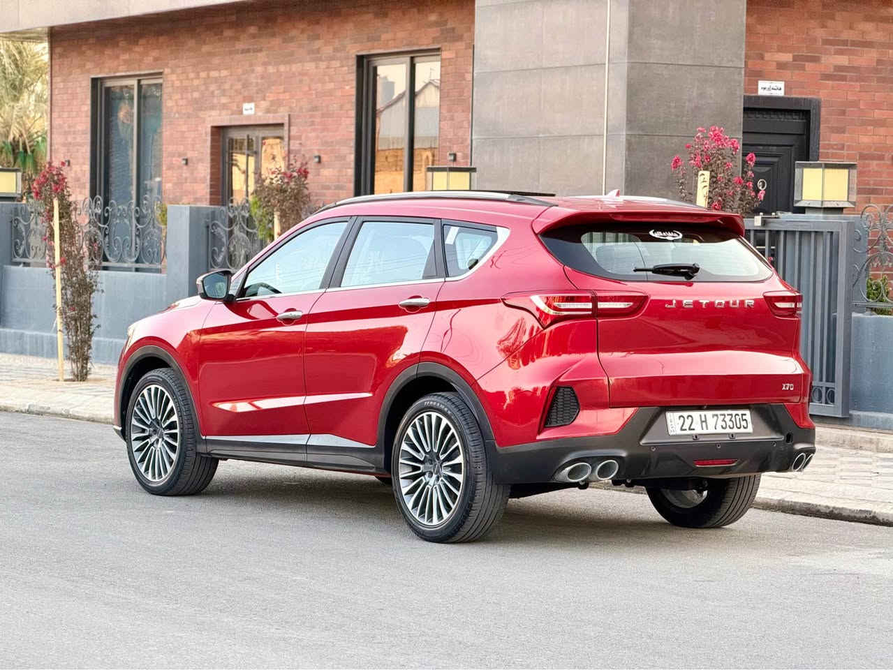 جیتۆر X70مۆدیل 2023
مکینە ١٥٠٠تيربو 

قە پات  مواصفات : (شاشە گەورە کامیرا پانۆراما - گێچ ديجيتال-بصمه دخول و تشغیل بصمه start engine - کوشن جلد و کارە بای گیرماوس  مدخل AUX - مدخل USB - بلوتوث - تحکم ستیرن- نظام توزيع EBD - نظام  المانع  ABS - حەساسی دواوەیه  -ESP - تحدید سرعة - تبرید مرکزی -  لایتی پێشەوە FULL LED -    ٨ ايرباگ) سندوق کارە بای تە نها 63هە زار رۆیە
5 کامیرە     نیو پارجە ی سبوخە هە مووشتیکی نویە  بە ناوی خۆمە سحری 125(***********) أربيل, العراق
