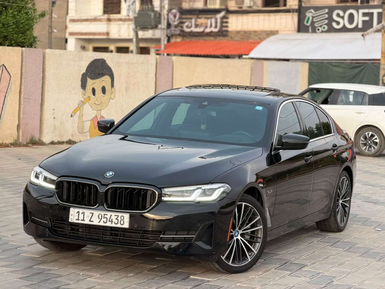 بي ام 530E • هايبرد • مرقم بغداد
