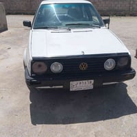 كولف للبيع موديل 1988 بدون صبغ وتبديل السيارة جاهزة كلشي ما يعوزها الت...