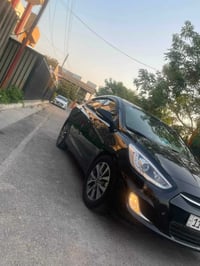 اكسنت ١٦ وارد خليجي بلو  محرك ١٦٠٠ دوش  رقم بغداد بـــ اسمي سنوية  203...