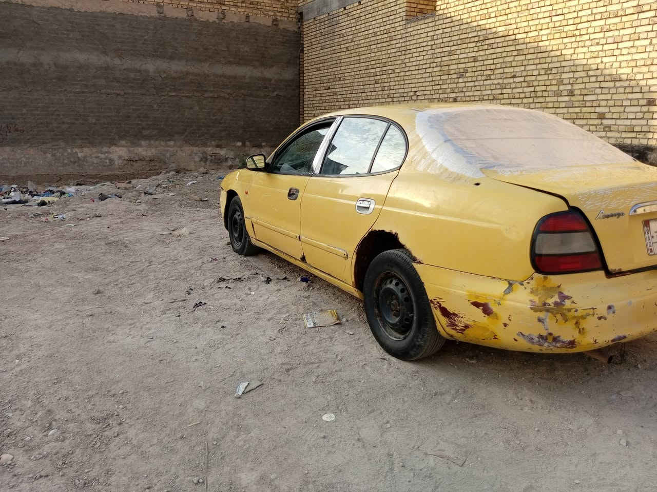 السلام عليكم دايو مديل 2000 رقم مثنى الماني للبيع مكينه وكير خير من الله حداديه جديده طخم تاير جديد كهربائيات شغاله دواخل جدد السعر 7 وبيهاا مجال ناصريه سوق الشيوخ ***********
