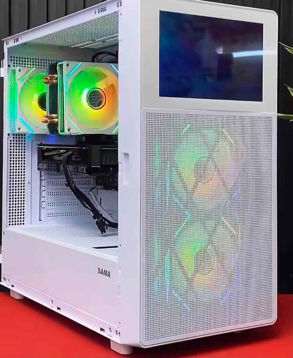 السلام عليكم تجميعه rtx 4060Ti 16gb
تجميعه مستخدم 
المواصفات 

Gpu: 4060 Ti Asus Duil 16Gb
Сри : R7 5700х
Mb: B450 Msi Pro Max D4
Ram: 16-2*8 rgb D4
M.2: 1Tb
Cooler : Ag400
Psu: 650W gold
Case : Sama V Play
ضمان 3اشهر سعر 1635 الف و بي مجال بسيط 
الهدايا : خدمة متابعه فنيه بعد الشراء 
للتواصل ***********
