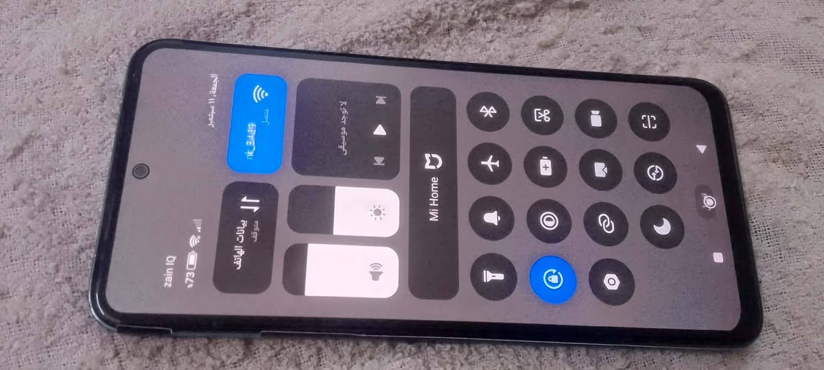 موبايل ردمي نوت 11 برو ذاكره 128 رام12 جهاز نضيف فقط بي كسر بالضهر ومغلف  السعر 120 للاتصال ***********
