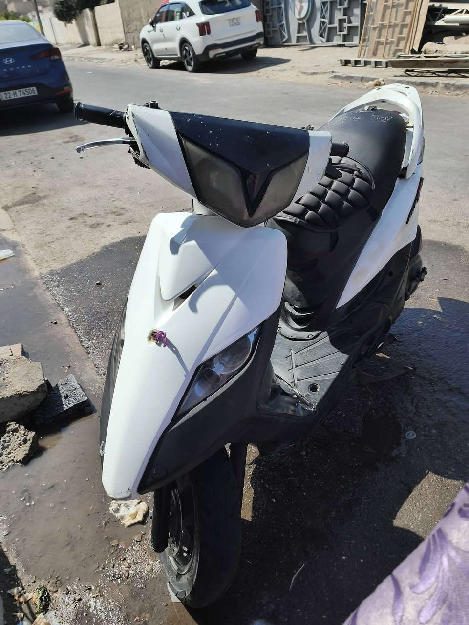 ماكس ثعلب للبيع مكينة ناعمة دراجة حلوه شغالة نكره عوزها باتري وقفل جنطة مكاني بغداد طوبجي سعرها 400 رقمي ***********
