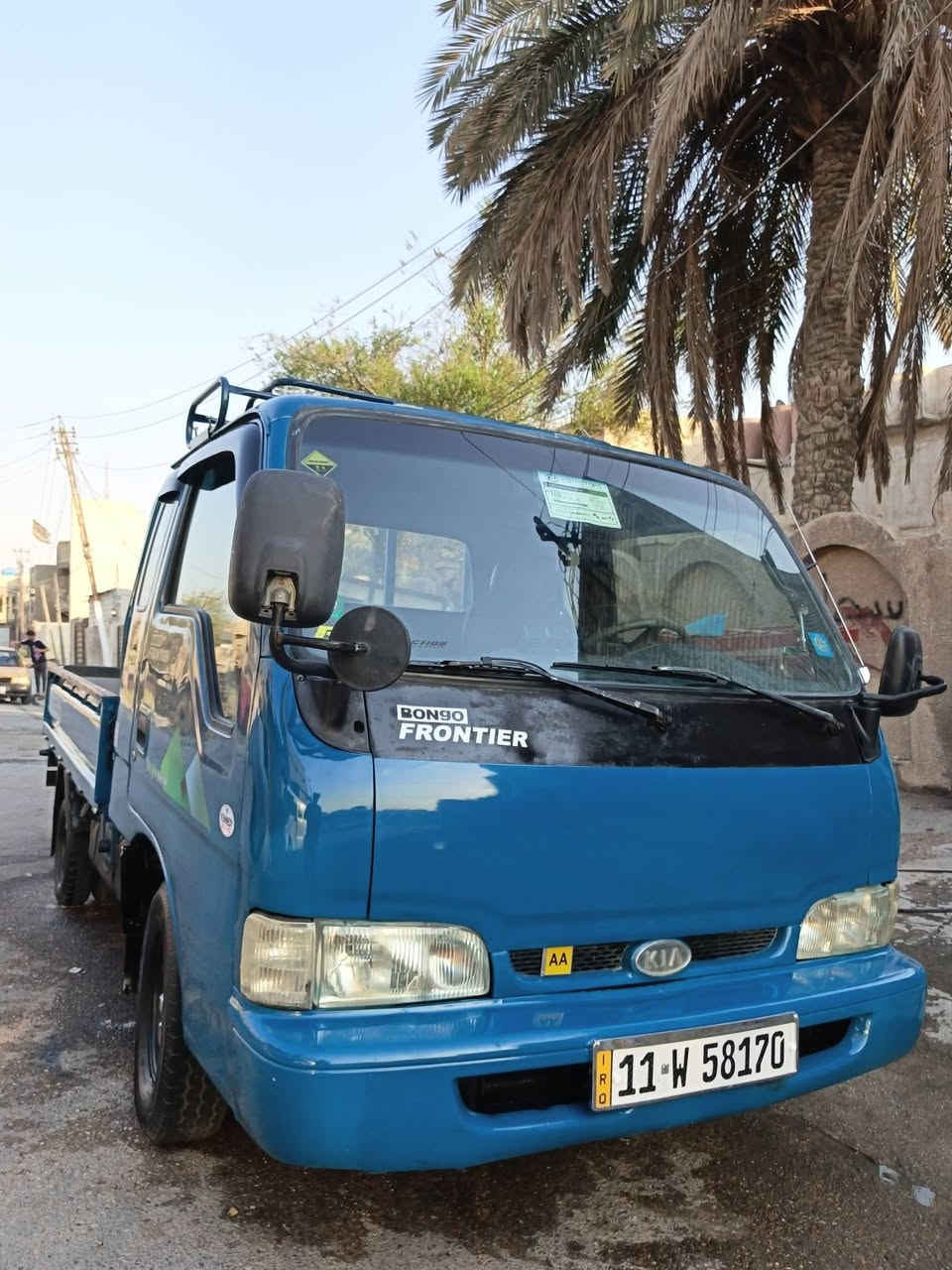كيا  فونتيره  موديل  1997  رقم  بغداد  ألماني  مشروع  وطني  إنكليزي  بسمي  سنويه  2027   تحويل  ثاني  يوم  مكفولة  من  الضربه  فقط  مكانات  صبغ  كير  محرك  اكسن  شاصي  كفاله  تخم  تاير  جديد  حداده  جديده  كهربائيات  كلها  شغاله         السيارة  جاهزة  
السعر 62           العنوان بغداد  
الهاتف *********** .
