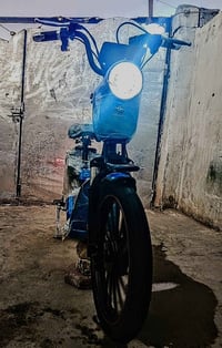 دراجة شحن • بطاريات جديدة • خور لزيبر