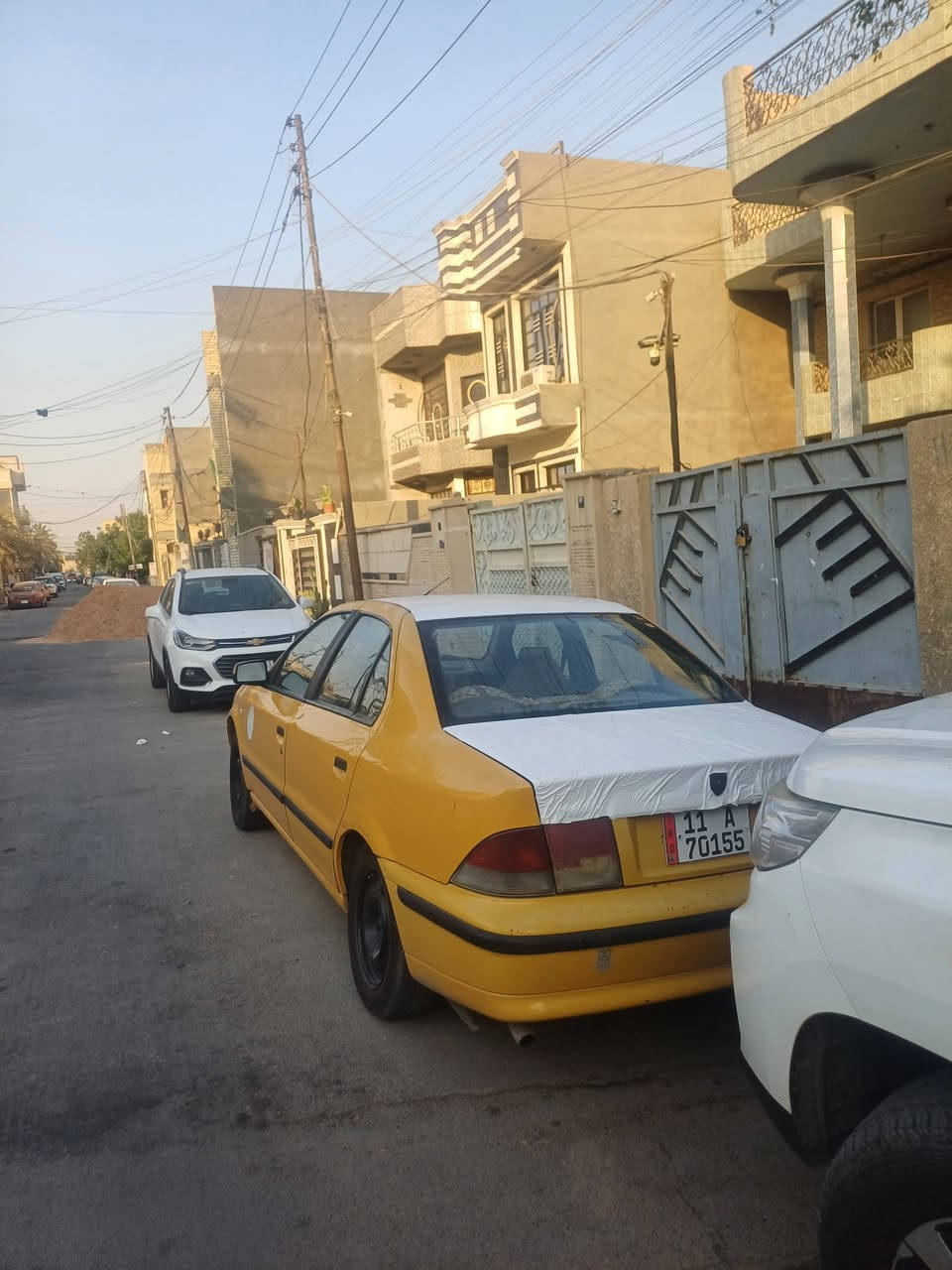 سمند ناطق للبيع
مديل 2012
رقم نكليزي 
مكينة كير تبريد مكفولات 
السيارة خير من الله ونشطة مصفرة هية وغرامات 
تحويل ثاني يوم هزة جديدة 
مابيهة صبغ وخياس بس بالدوسة على كد شبر 
السعر 33 ورقة وبيهة مجال 
مكان السيارة بغداد الجديدة 
***********
