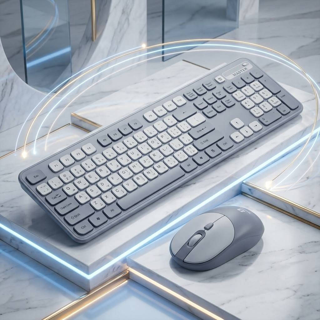 🎮 طقم كيبورد + ماوس لاسلكي — فقط 30,000 د.ع

✨ لاسلكي 2.4GHz — اتصال سريع ومستقر
✨ بطارية وعمل لاسلكي مريح بدون فوضى الأسلاك
✨ تصميم أنيق ومريح للاستخدام اليومي
✨ لوحة مفاتيح عربي + إنجليزي
✨ ماوس لاسلكي بتصميم عصري وخفيف
✨ مناسب للكمبيوتر والعمل والدراسة والاستخدام اليومي

💰 السعر: 30,000 دينار عراقي فقط

🚚 توصيل لجميع محافظات العراق — 5,000 د.ع فقط

📞 للطلب والاستفسار: ***********

📍 العنوان: مركز سونك للألعاب — واسط ـــ الكوت ـــ داموك ـــ قرب صيدلية حسني

نص مكتوب في الصور:
- مركز سونك للالعاب طقم كيبورد وماوس لاسلكي ماستر توصيل لاسلكي 2.4 جيجاهرتز موثوق تصميم صامت للنقرات لمزيد من الهدوء لوحة مفاتيح باللغة العربية والإنجليزية [30 الف] دينار عراقي اطلبه الآن
