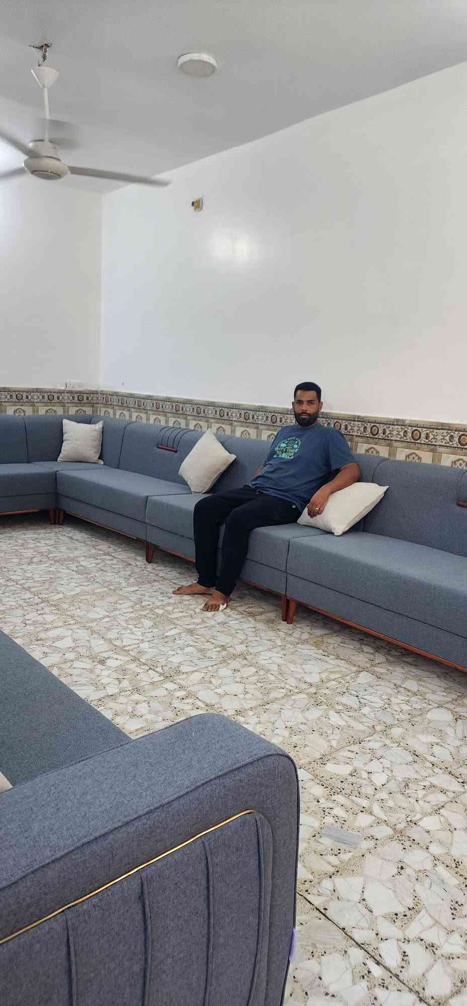 تخم ديوان عراقي • ضمان خمس سنوات • قماش كتان تركي