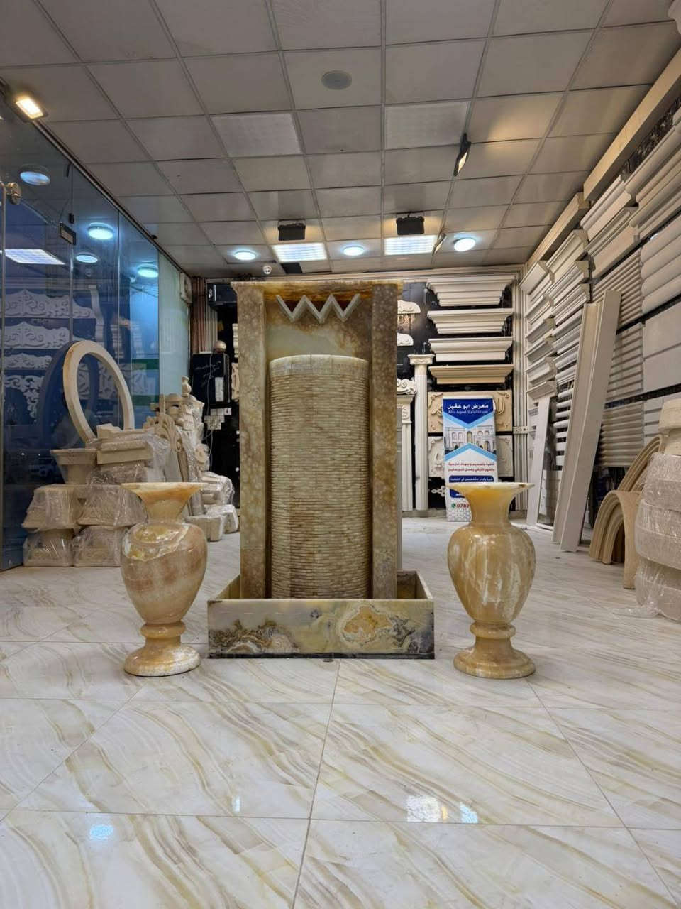 السلام عليكم 
مزهريات مرمر طبيعي للبيع گاصينهن من إيران سعرهن اثنينهن ب450 الف 
***********
