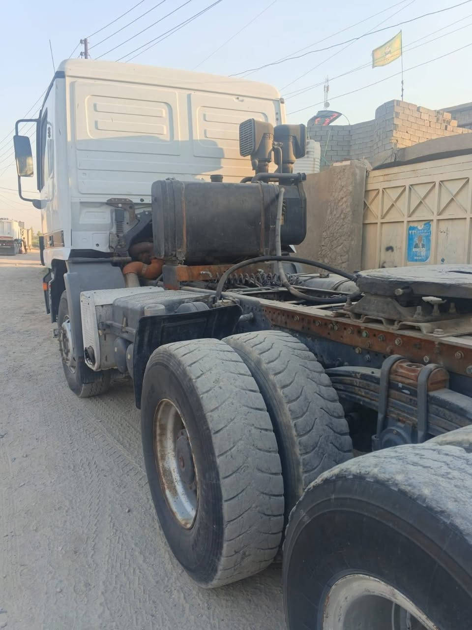 🚛 **للبيع راس تريلة قلاب **

🔹 الموديل 2001
🔹 النوع: سكس قلاب
🔹 حجم المكينة: 4.8
🔹 حجم الشاصي: 33
🔹 المجموعة: جيف
🔹 الكير: في تيس
🔹 القمارة: بلجيس
🔹 الشاصي: مكفول
🔹 السنوية: لحد 28
🔹 التحويل: مباشر

📱 للاستفسار واتساب فقط:
***********

🔥 السيارة جاهزة للبيع والتحويل مباشر.

