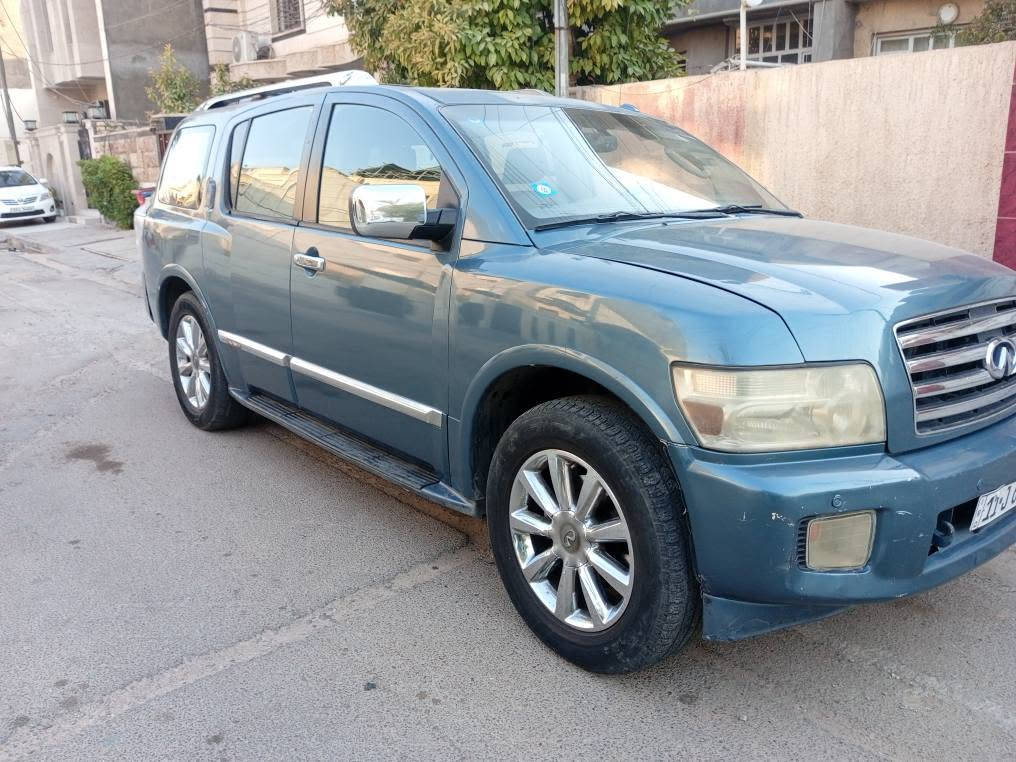 بيع نيسان انفنتي موديل ١٠ حجم QX56 بغداد بسمي رقم دولي وارد أمريكي حادث جاملغ الخلفي أيمن مصبوغه احزام فول واحد على واحد ٧ راكب تخم تاير صدر أمامي خلفي ممتاز محرك ٨ سلندر تبريد ثلاثة استرين كهربائي سكيتر كهربائي كشنات جلد تدفئة تبريد فتحة سقف إشارة بالمري صندوك كهربائي السعر على خاص او اتصل *********** مكاني بغداد بغداد, العراق
