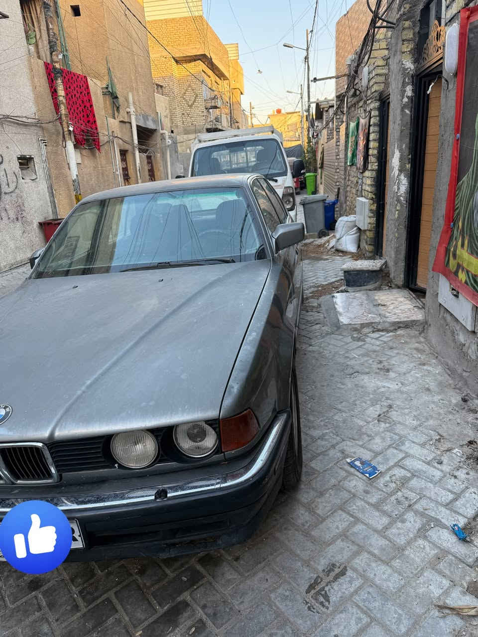للبيع Bmw730
موديل ٩١ رقم نبار
سياره محرك ٣٠ اصل ٦ سلندر 
محرك كير شغال ١٠٠/١٠٠
حداديه جديده امامي خلفي 
تبريد شغال ثلج شرط ويه السويح 
موصفات 
سلايد رووف طكيتن 
كشنات مخمل  
 بنكه كهربائيه وي سويج  
هوك خلفي موجود  
زراك امامي 
سياره  اي نقص مابيها  مال جناي  
السعر 48$ 
مكاني مدينه الصدر 
للاستفسار الاتصال على الرقم ***********
