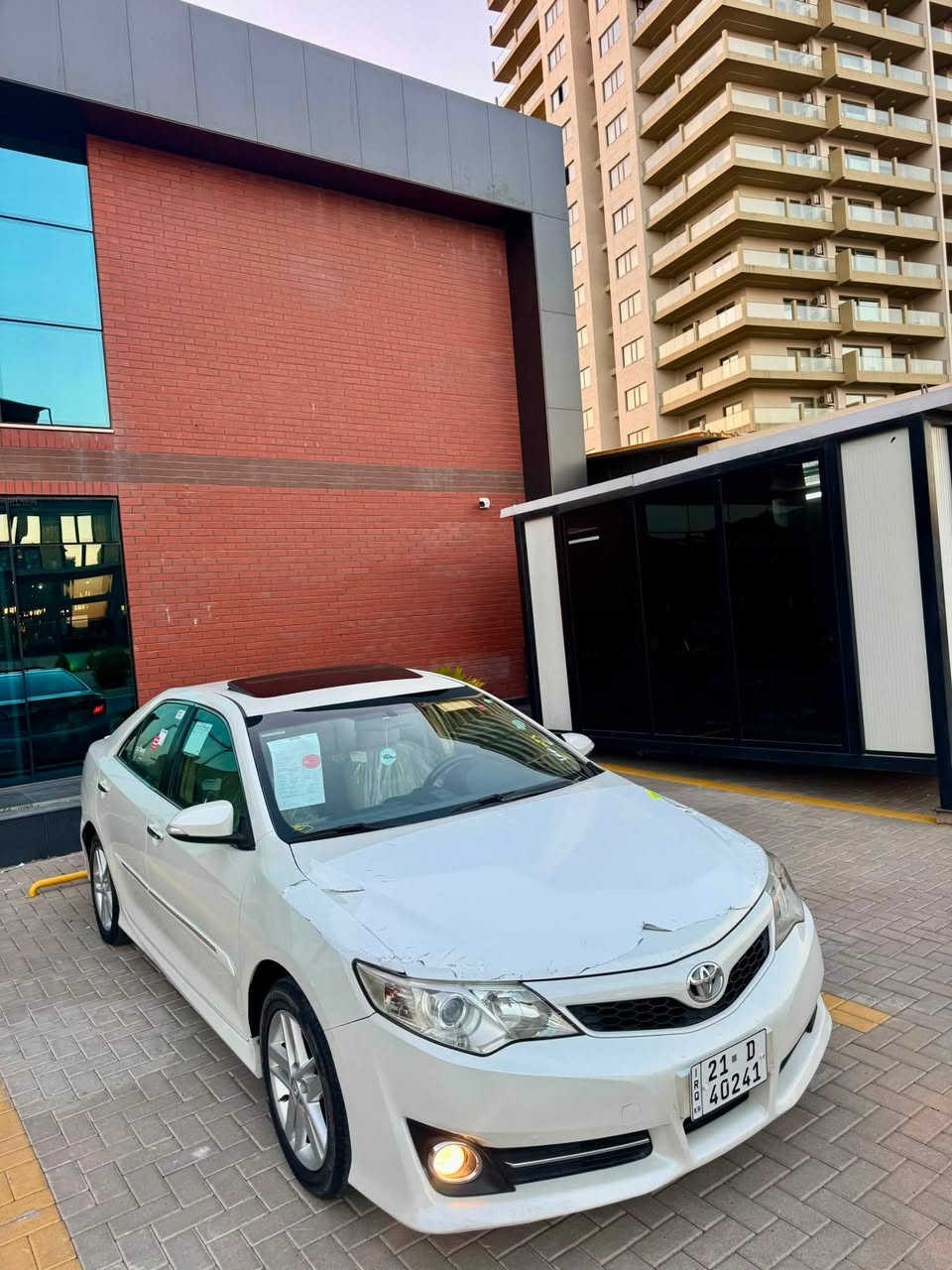 CAMRY  2013 GLX
‎*********** واتساب فایبەر 📞
***********📞

کامری مودیل  GLX 2013 لون ابیض خلیجی  ،  حجم محرک.٢٥ 🥇
رجاء شوف صورە سونەر سیارة واضح علی منشور
،سنویە هزە جدید  تحویل نفس یوم حاضر،مکان سیارە سلیمانییة مرکز مدینە
ماشیە ١٥٠ 
بس جملخ  امامی صبخ بدون دواخل بدون ئرباک بدون حالون  ، گیر محرک بشرت 
مواصفات(فصحە .پردە .شاشە،کامیرا،تحديد سرعه حساسات خلفی،مرایە کهرباء، 🥇
سیارة حیل حیل نظیفة،تاقم  صدر تاقم طیارات کل جدید گیر محرک بشرت  لا صوت ولا بخار، من فضلک اقرأ کل ما کتبت ثم اتصل بی،نسبە 

سعر :$133 شویە مجال بسیط مکان سلیمانیە مرکز مدینە
***********واتساب فایبەر
***********
