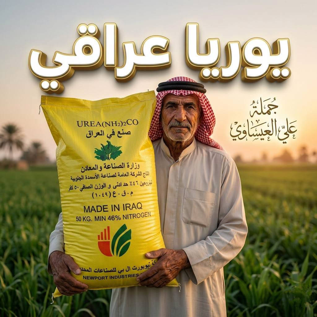 يوريا عراقي • نتروجين ٤٦٪ • توصيل مجاني