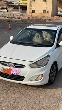 اكسنت 2015 فول مواصفات للبيع او المراوس  رقم نجف جديد هزة وسنويه هم جد...