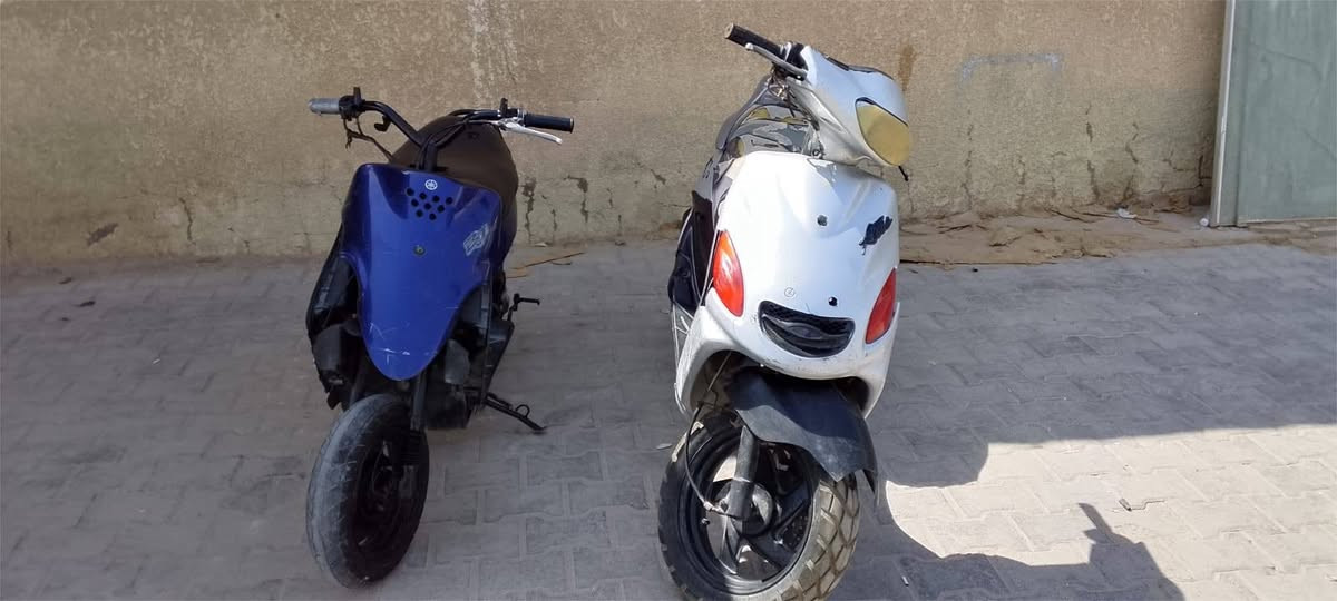 سلام عليكم بيجي + دولفين للبيع اخون الدراجات مفتوحات اوادامه كامله مسويلهن البيجي  150 + الدولفين 125 العنوان سماوه منطقه سيد جبار قرب مستوصف الشفاء 
***********
