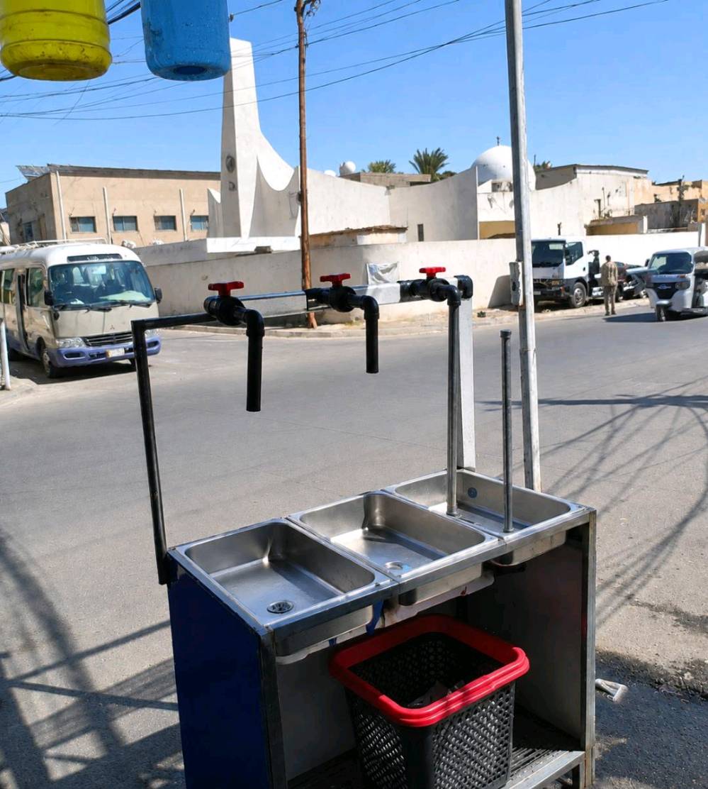 محطه ماي اروي للبيع السعر 5,000,000 وبيها مجال وبيها مجال حق الجيه العنوان بغداد جديده النعيريه كيس مريم العذراء ***********