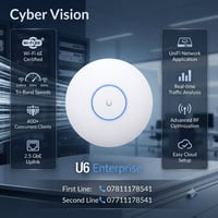U6 Enterprise • واي فاي 6E • ٦٠٠ جهاز