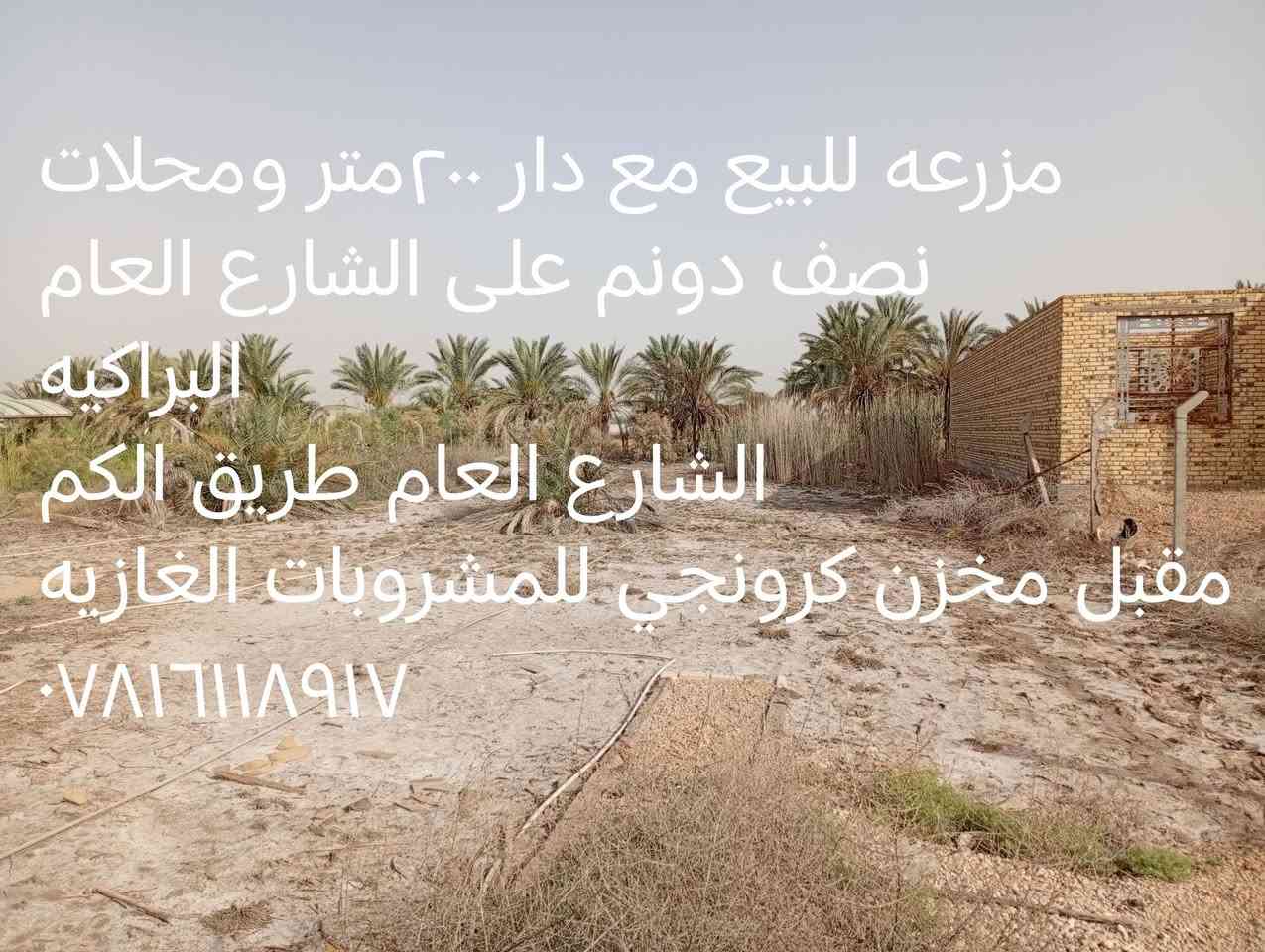 مزرعة • دار ٢٠٠م • محلات نص دونم