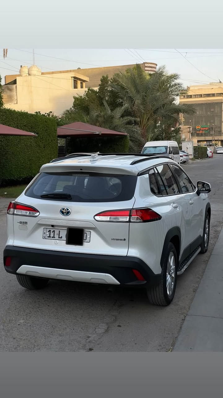 سلام عليكم
للبيع كورلا كروس هايبرد موديل 2024
ماشيه 25 الف فقط 
كراسي كهرباء + داخل احمر
حمالات
بلوجكتر 
مكفوله صبغ بارد تبديل 
سياره جديده كلش
سعرهه178  ورقه وبيهه مجال بسيط كلش
للاستفسار اكثر  ***********
مكاني بغداد
