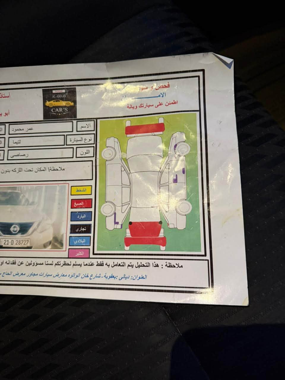 نيسان التما موديل ١٧ سياره جديده كيرمال ٢٢ شاده تبريدتخم تايرصدركله جديدضرربس قبغ جنطه سنويه هزه كله جديدالسعر١١٥ العنوان ديالى ناحيه الوجهيه  ***********
