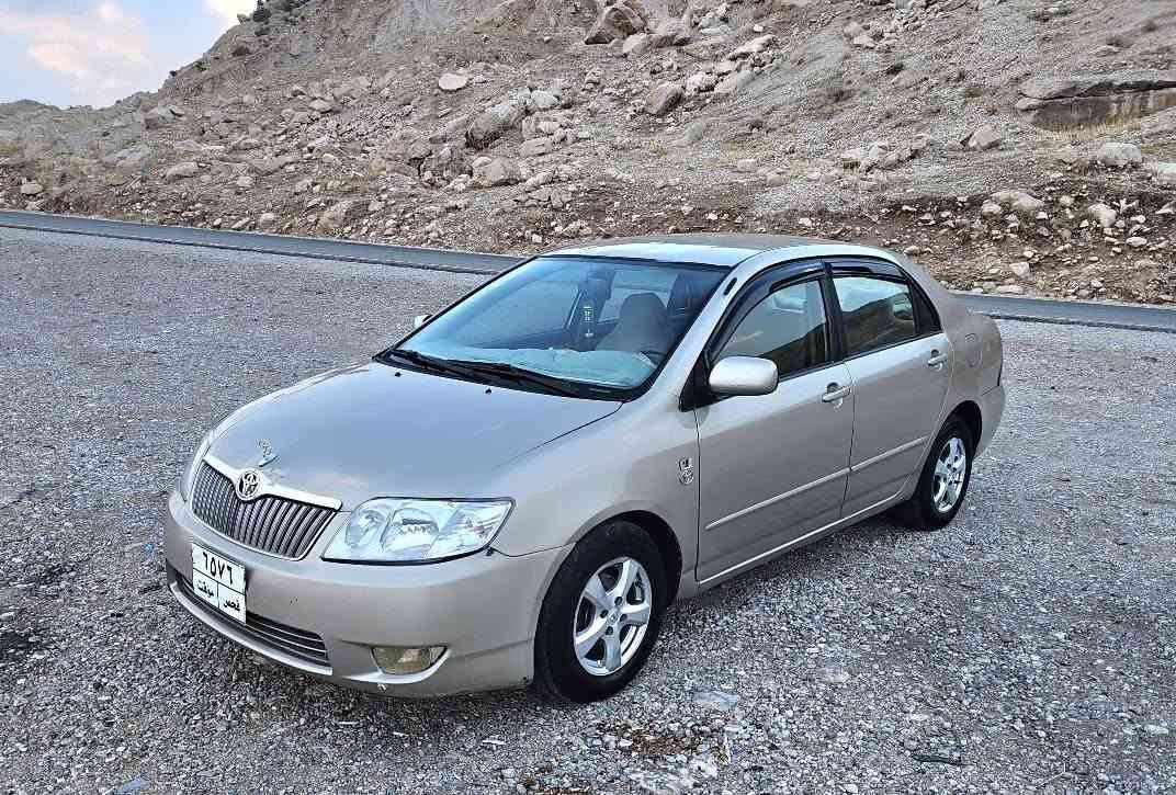 ***********     *********** 
 کراولا مودیل2005  ساق توماتیک ناوزەرد جام کارەبای کامل بۆیاخ کراوە بۆجوانی گیرو مەکینەوتەقەوڕەقەو بەشەرت فرۆشتنو گۆڕینەوەیش شوین دەربەنیخان دار بنديهكان, السليمانية
