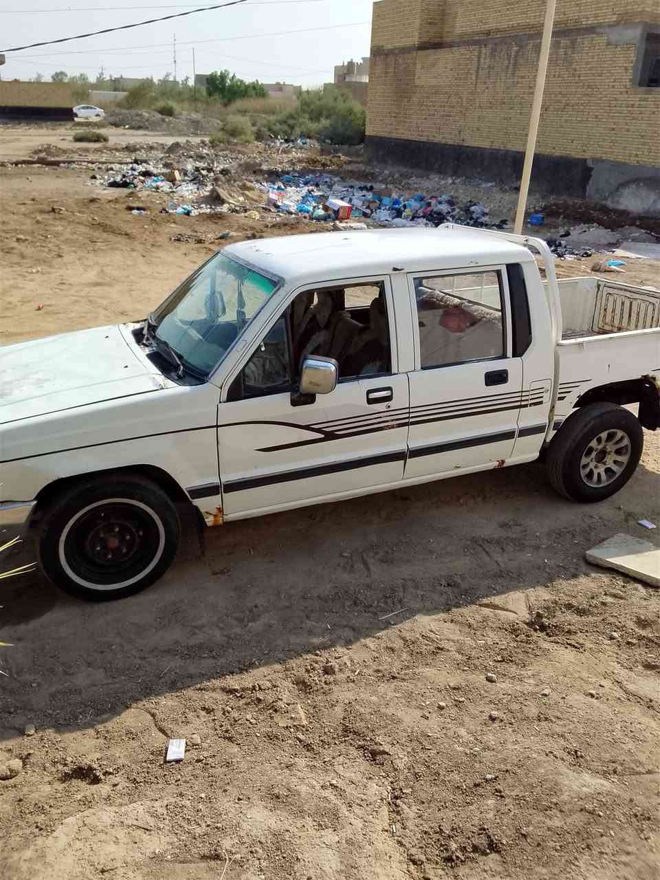 متسوبيشي للبيع موديل 1991
سنويه منتهيه اتعهدلك أوليات وعيب شرعي سياره شغاله 
مكينه قبل شهرين منزل رنگ
 الگير بس الثاني يفلت
حداديه صفر 
الغرفه وسط مو نظيفه كلش 
السعر 33 
مكاني ناصريه رقمي ***********
