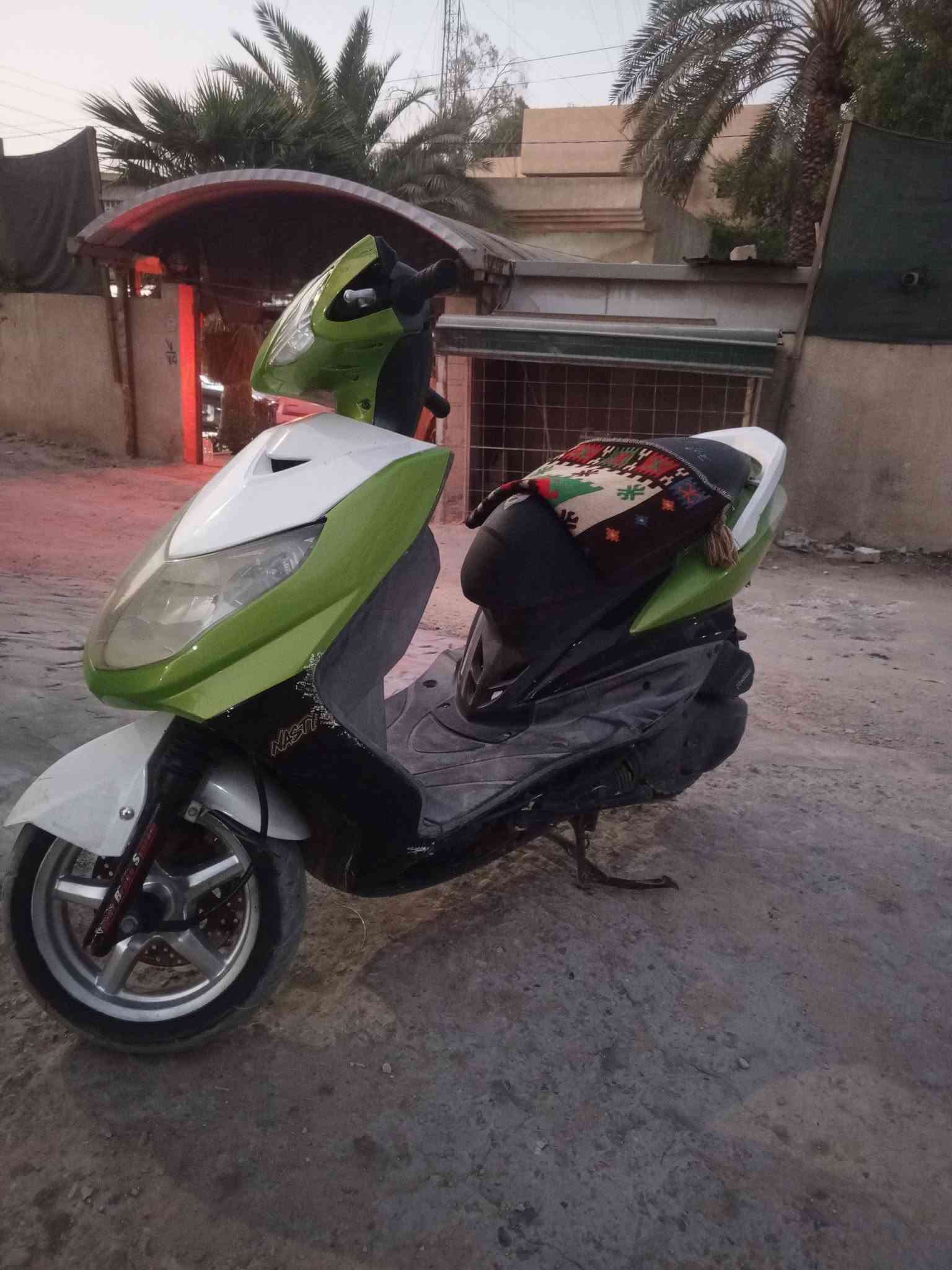 السلام عليكم دراجه للبيع سكن الزياباني دراجه بي على هاي الحطه مكينه خير من الله بيها ملاحظات بسيطه شراي يتصل *********** مكاني  شبانات كربلاء
