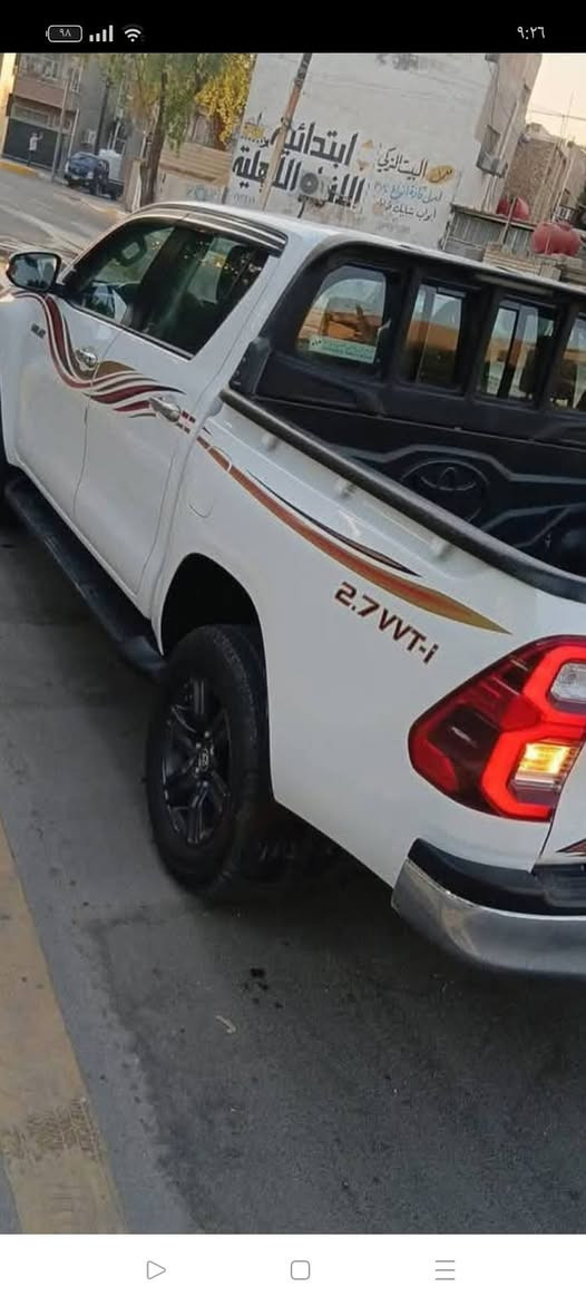السلام عليكم بيكم تويوتا موديل 21 بغداد فور ويل 
 العنوان بغداد جميله بدون صبغ السعر 272 ورقة وبيه مجال بسيط السياره كوتيه سويج
   ***********

