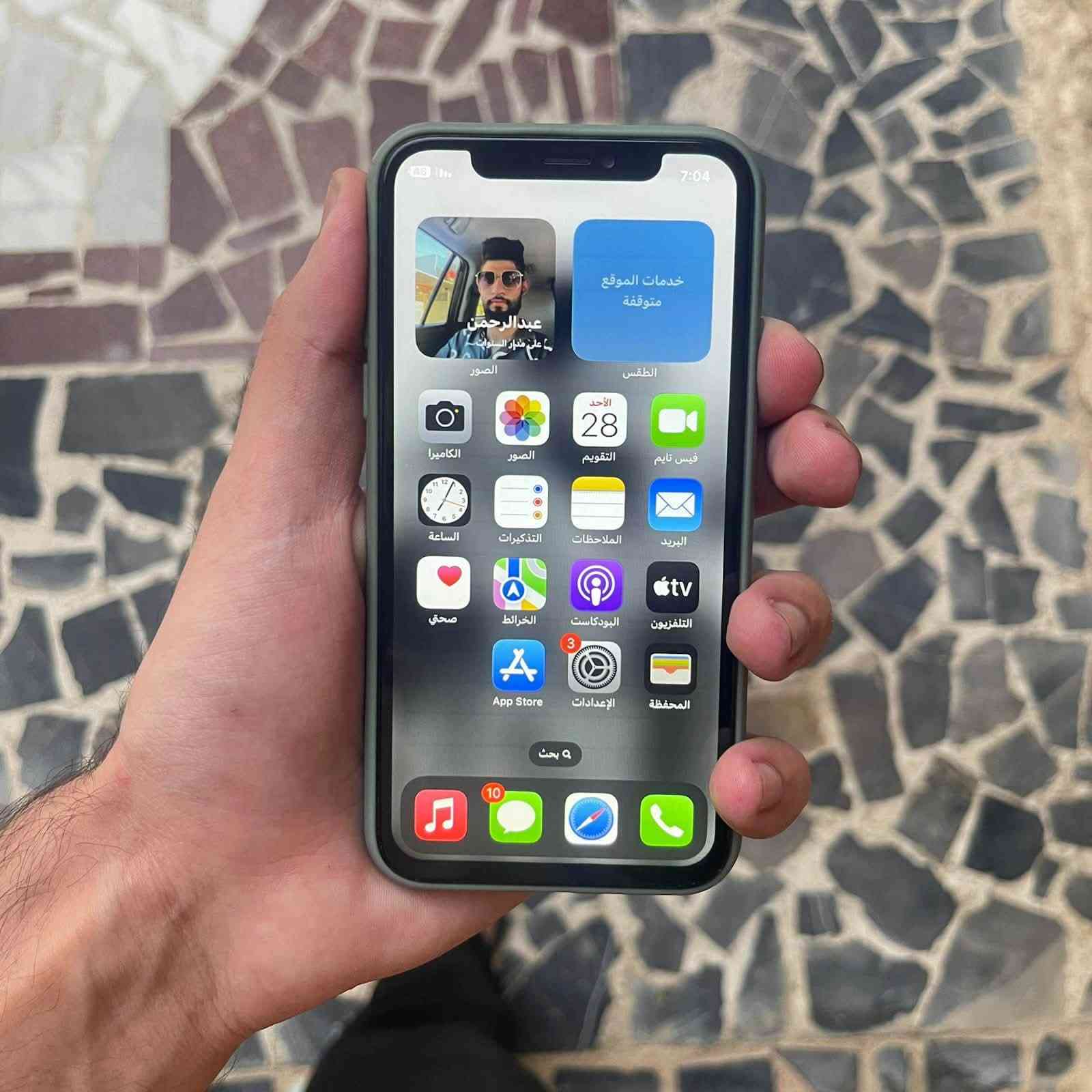 سلام عليكم للبيع اكس عادي فقط بدل شاشة وبطارية 100)( ذاكره 64 سعره 120 وبيه مجال مرواسه شعندك رقمي ***********
