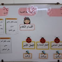 حقيبة وسائل • وسائل تعليمية • معلمة لغة عربية