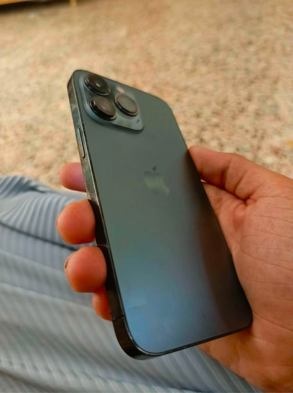 سلام عليكم
iPhone 13 Pro فقط 
ملحقات كفر شفاف وكيبل فقط 

ذاكرة 256 

دبل شريحة

مستبدل شاشه اصلية120 فريم 
 
ببجي120 فريم 
وبطارية 
سعر 375 بي مجال كلش بسيط
أو مراوس ب poco x7 512 أو 22الترا
فيس إيدي شغال
رقمي ***********
مكاني بغداد زعفرانية
