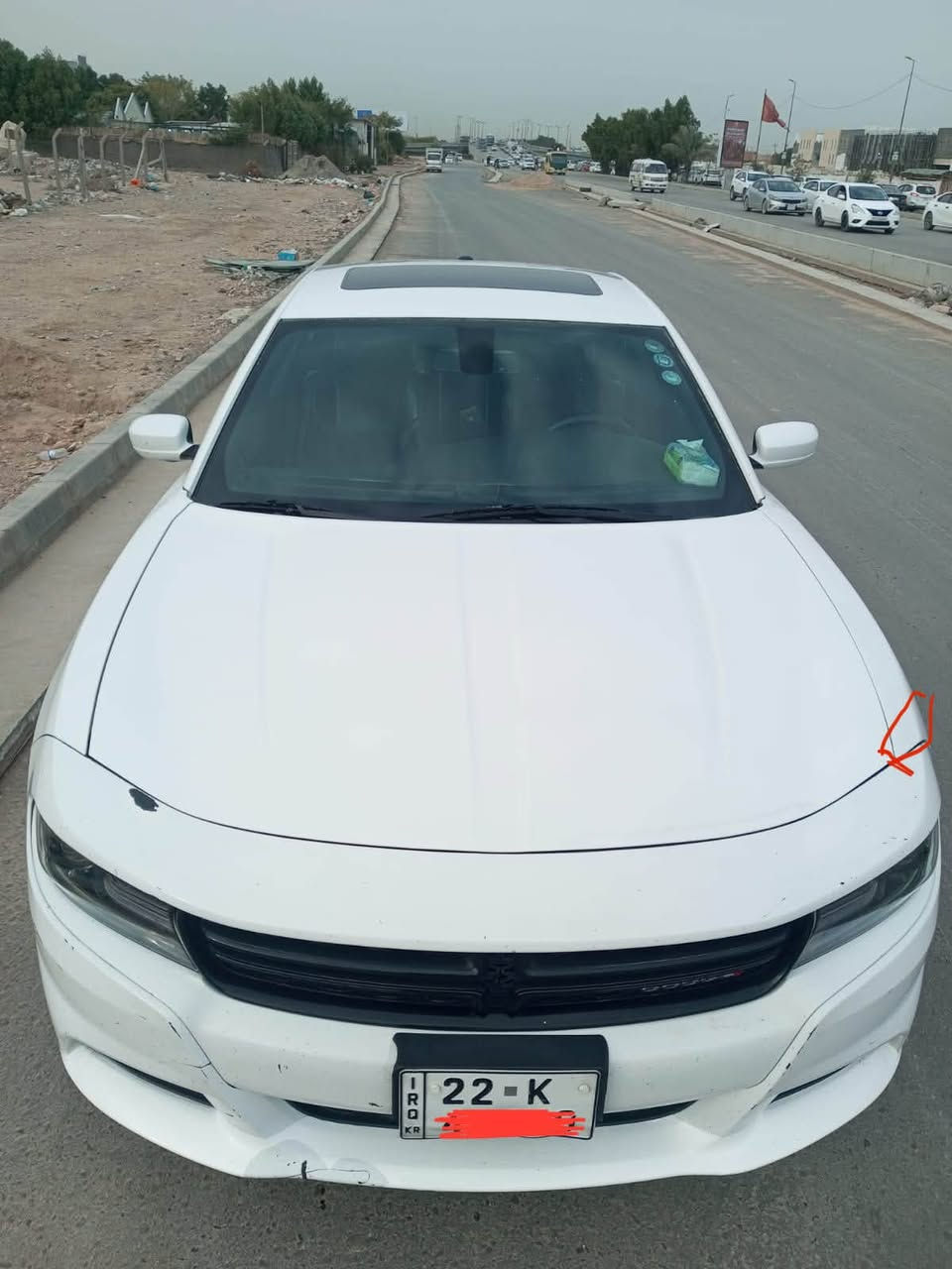 السلام عليكم
جارجر لون ابيض خليجي 
موديل 2017  sxT 
3600   6سلندر 
سيارة بأسمي رقم اربيل
تحويل شوكت متحب
سنويه جديده 2028  
كشنات تدفئه تبريد حظن 
استيرن تدفئه فول تحكمات 
شاشه كبيره + كامره خلفيه
استخدام شخصي مامشتغله خط
فول مواصفات داخل اسود 
جهاز انذار بلاد تشغيل عن بعد 
دمام خلفي بلاد 
حداديه گير محرك مكفول 
تخم تاير جديد 
السياره كفاله عدا الي مأشر عليهن 
السعر 185$ وبيها مجال بسيط 
بيع فقط بدون مراوس 
مكاني نجف 
هـ - ***********
