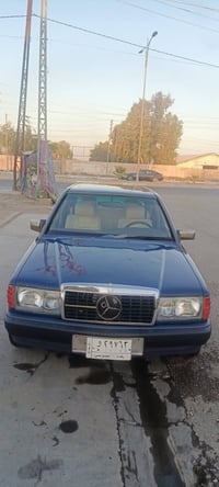 مارسدس 190 طيارين مكينه 4 لا تنقيص ولا تبخير كير عادي موديل 85رقم بغدا...