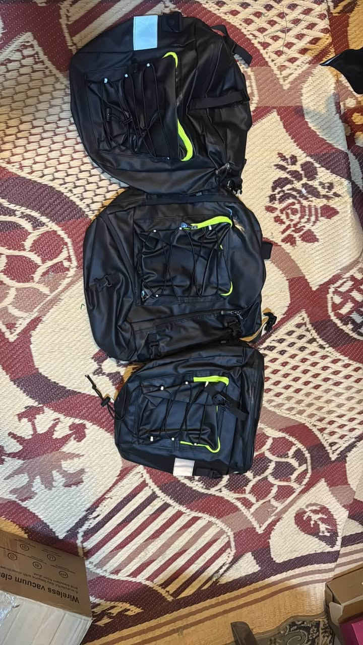 باله جديد شتحتاج طبلي واتساب ***********

نص مكتوب في الصور:
- 1:59 سفاري AliExpress NEWBOLER NEWBOLER Bike Pannier Bag ... 10L Waterproof Bicycle Bag انتقال حفظ مشاركة 3
- X-TIGER