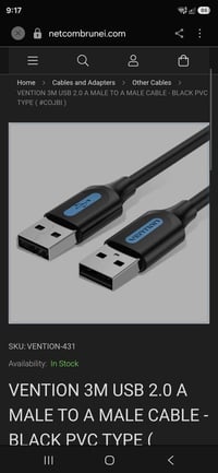 كابل USB • USB 2.0 • ٣م
