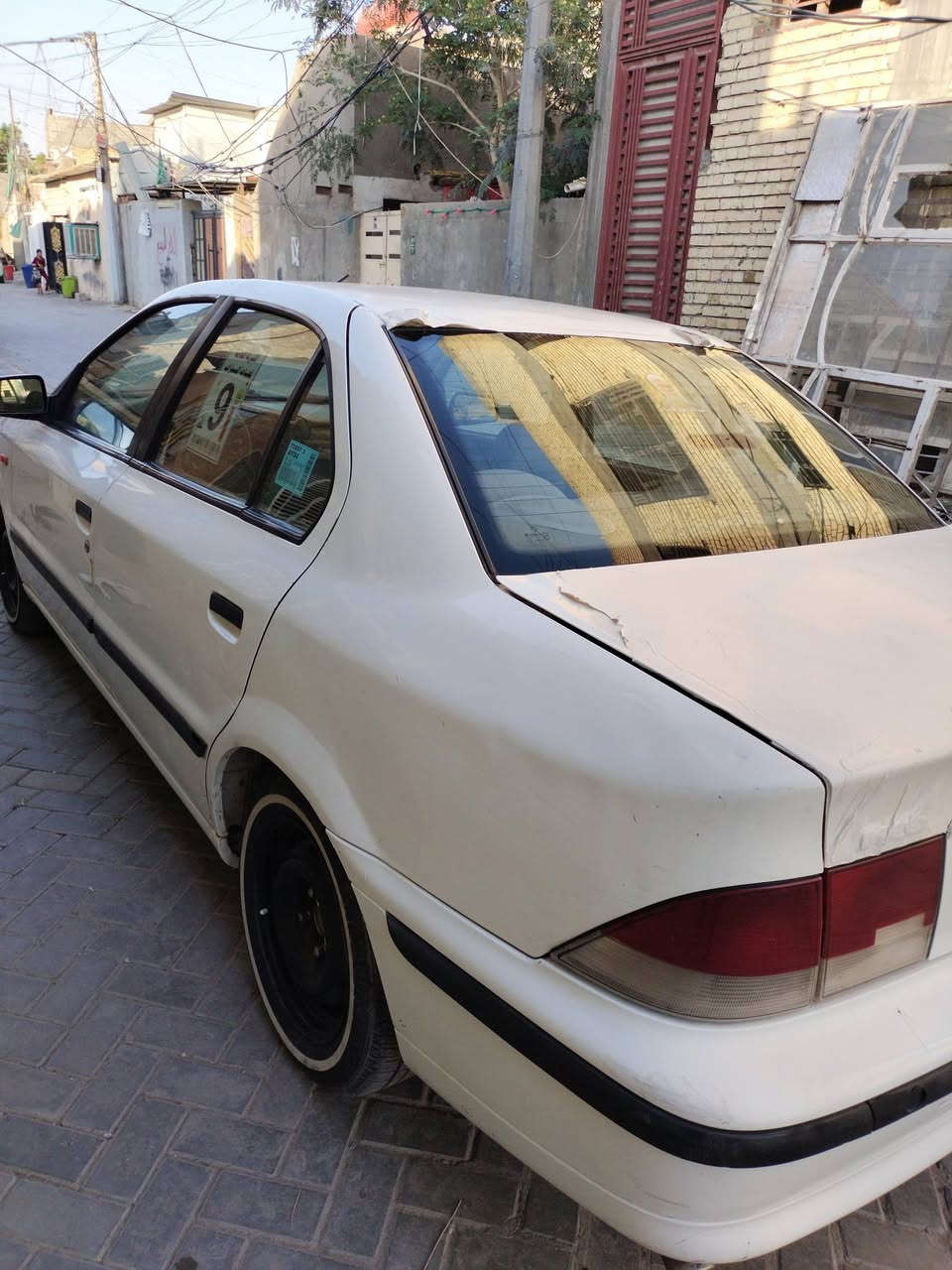 موديل 2011 سنويه ساقطه صار ثلاثه اشهر غرامه مصفره ضربه ضربه بالشاملغ الامامي اليمنه السعر 25 ورقه وبي مجال عنوان بغداد جميله مدينه الصدر ***********
