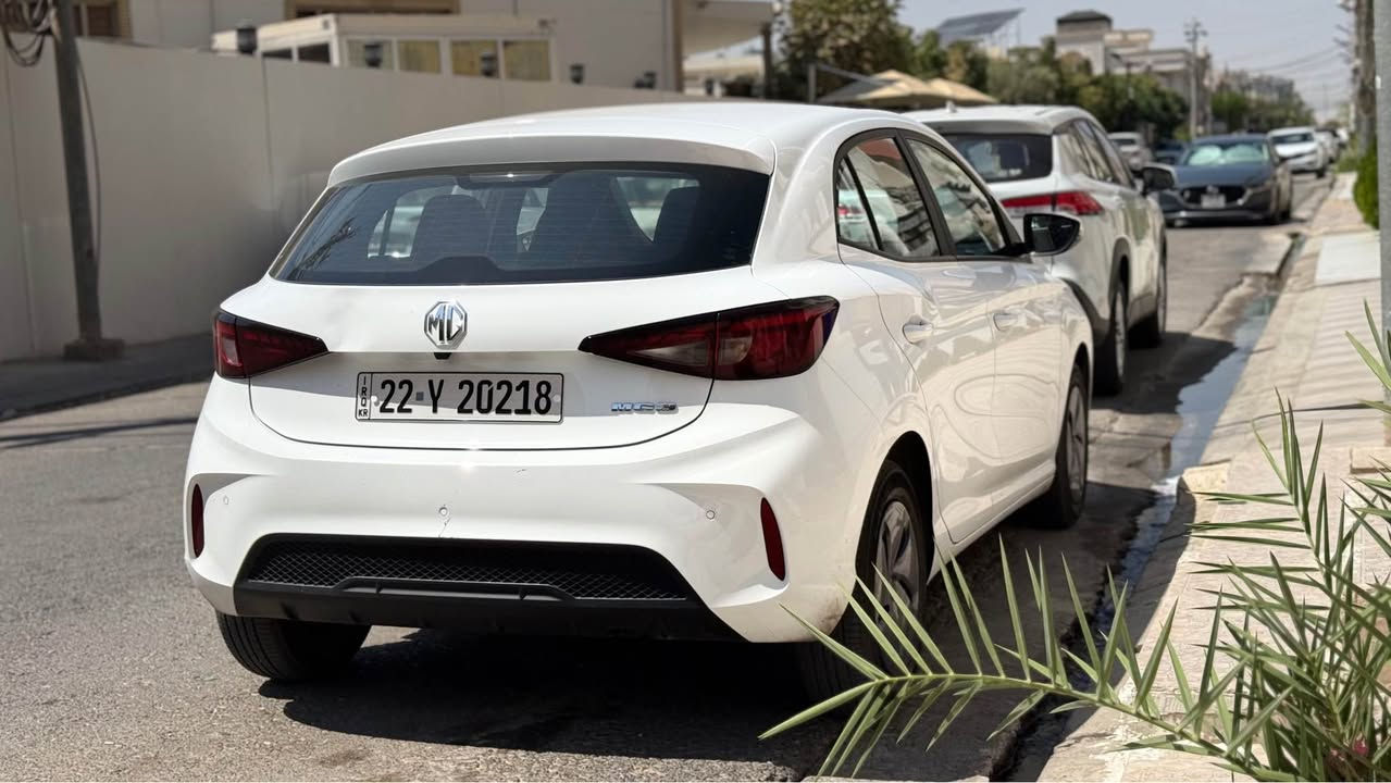 Mg3 2025
بێ بوياخ
بێ تعديل
تەنها يەك قوپى بچوكى لەصندوق هەيە
گێر مكينە تبريد تەقەو رەقەهەموى بەشەرت
سەيارەكى بێ كێشەيه
شوين/هەولێر
*********** أربيل, العراق

