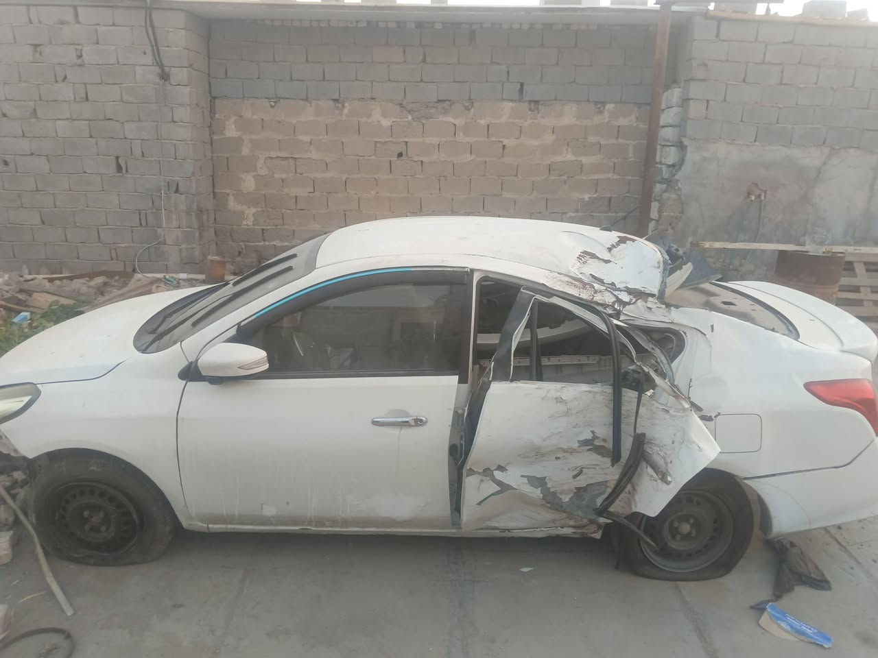 سلام عليكم نيسان صني مصري  موديل 2025رقم اربيل بسمي تحويل مباشر بيع ع حادثه العنوان البصره رقم تليفون***********
