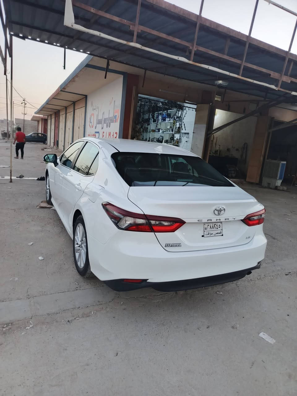 السلام عليكم
كامري 2023 Le
منفيس بأسمي حره
تترقم أي محافظه عدا الأقليم
رادار أمامي
رادار جانبي 
تحديد مسار
كير محرك شرط
تبريد ثلج
صدر جديد
تخم تاير جديد
سياره ماتصرف عليها ألف دينا
ضررها بونيد وجاملغ بيها شبيه بالشاصي جهت اليمين وشبر صبغ باب اليمين
السعر 165 وبيها مجال 
***********
