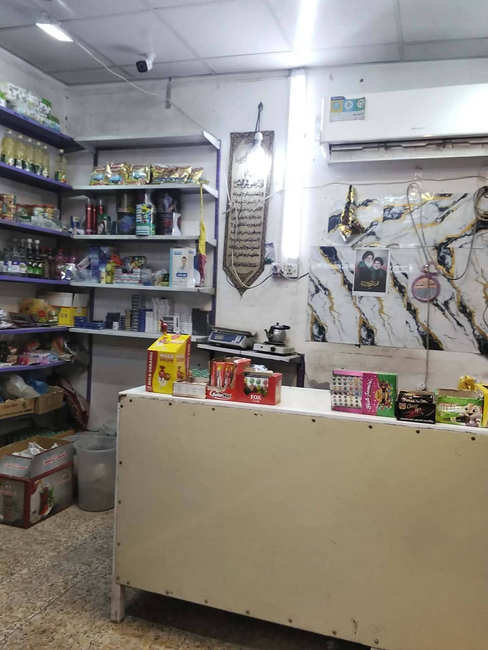 سلام عليكم اسواق للبيع "حي الوفاء"
شارع عشرين مقابل الجزيرة
رقم صاحب المحل ***********
المحل مكون من 
4برادات
2مجمدات
سبلت
منضومة كامرات 
رفوف حديد جهتين من المحل
مبردة كبيرة
ميز سفينة وسطي
