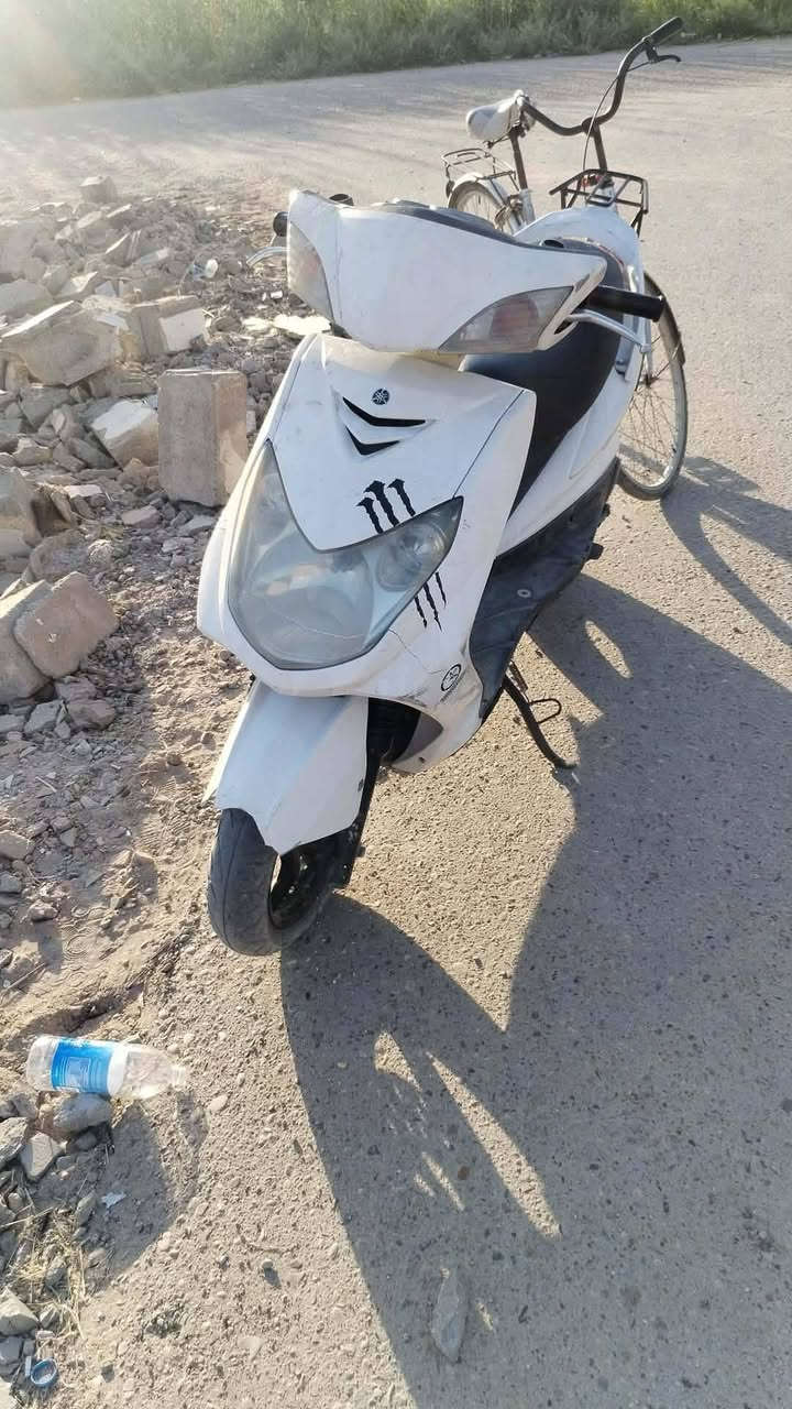 سكنس فحل بيضه دراجه كامله ماعوزه اي شي فقط لبريك الخلفي دراجه نكره وحده نوزل دراجه تسحك بانزين عادي ومحسن سعر 450 وبي مجال بسيط مكاني فلوجه حي شهدا رقمي *********** أو مراوس بيراني نضيف
