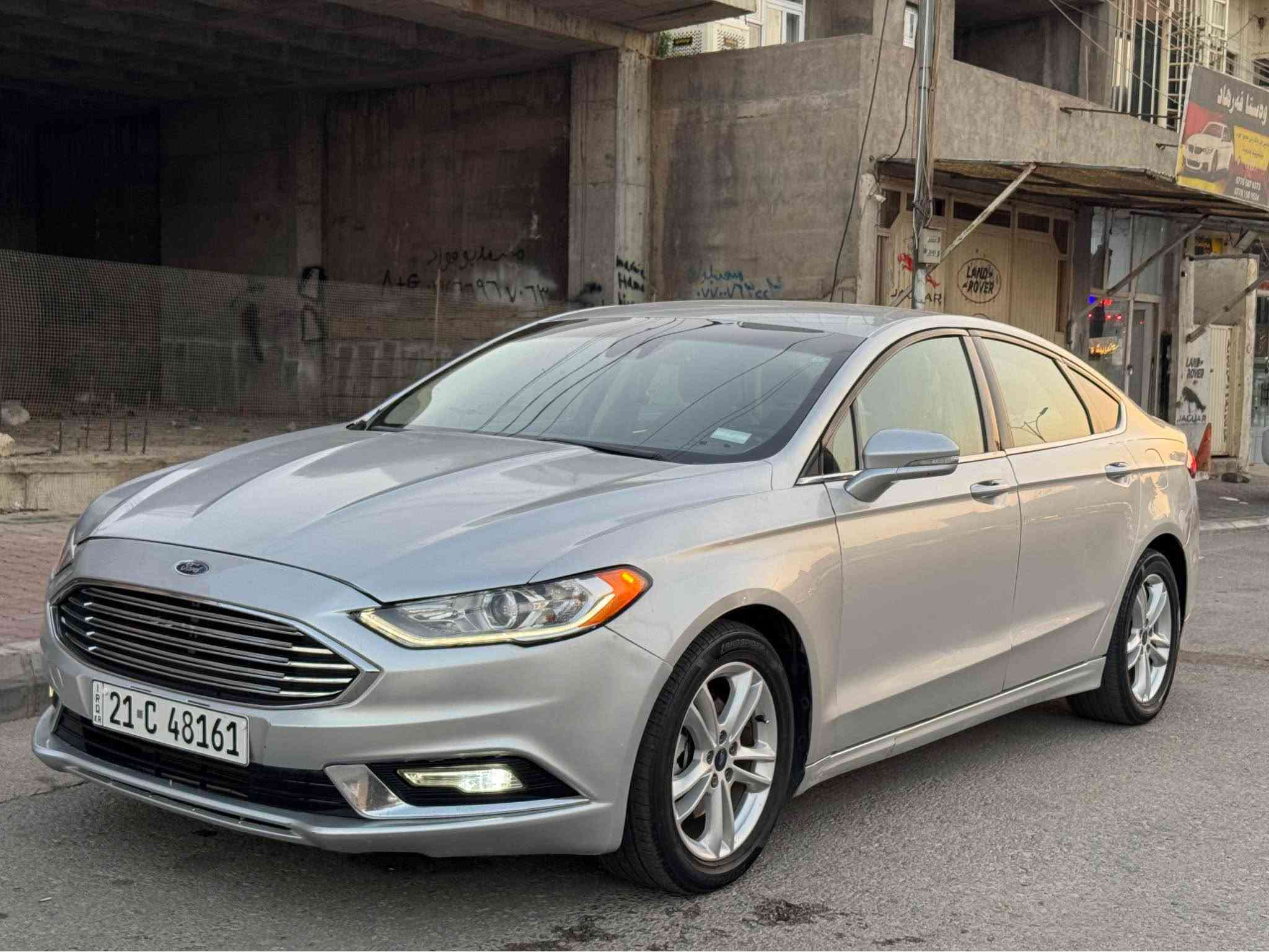 Ford fusion 2018 SE 
مەکینە ٢.٥ مەرخوب سەنەوی تازەیە بە ناوی خۆمانەوەیە گیر و مەکینەی بەشەرت کۆدی دەرگا گیج ئەلکترۆنی لایت لید ناو زەرد سەیارەکە مالی دۆستە بەس ماشااللەی ئەو گێرومەکینەی کارەبای تەقەورەقەی هەموو گیانئ بەشەرت سعر 105گەلاو مەعامەلەیەکی کەم شوین سلیمانئ رقم تلفون 🩶***********🩶***********🩶 بنجوين, السليمانية
