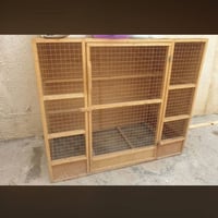 قفص كبير شغل جديد السعر ٧٥ الف قياسات القفص. ارتفاع ١٢٠ عرض الواجهه ١٤...